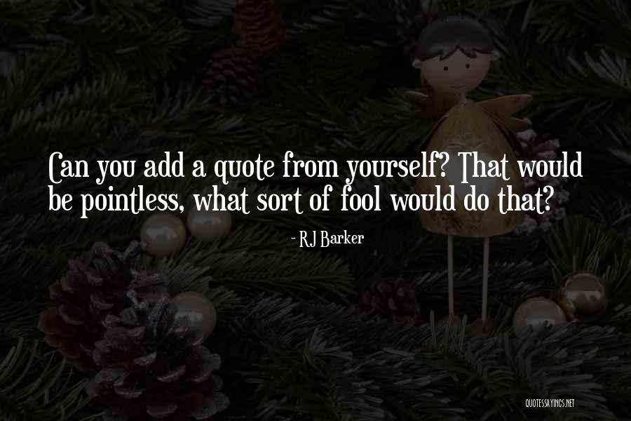 Add Quote Quotes By RJ Barker Add Quote Quotes By RJ Barker