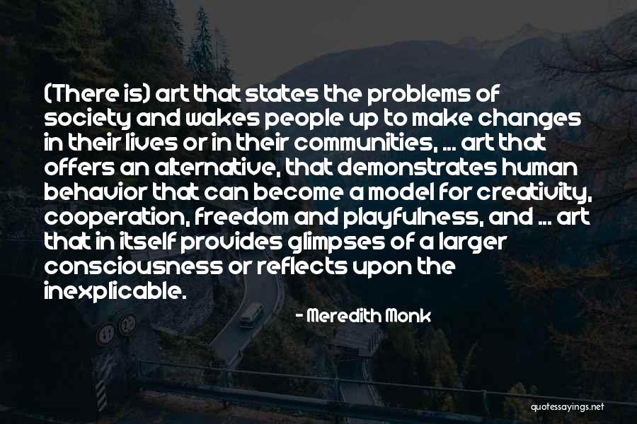 Addensell Quotes By Meredith Monk Addensell Quotes By Meredith Monk