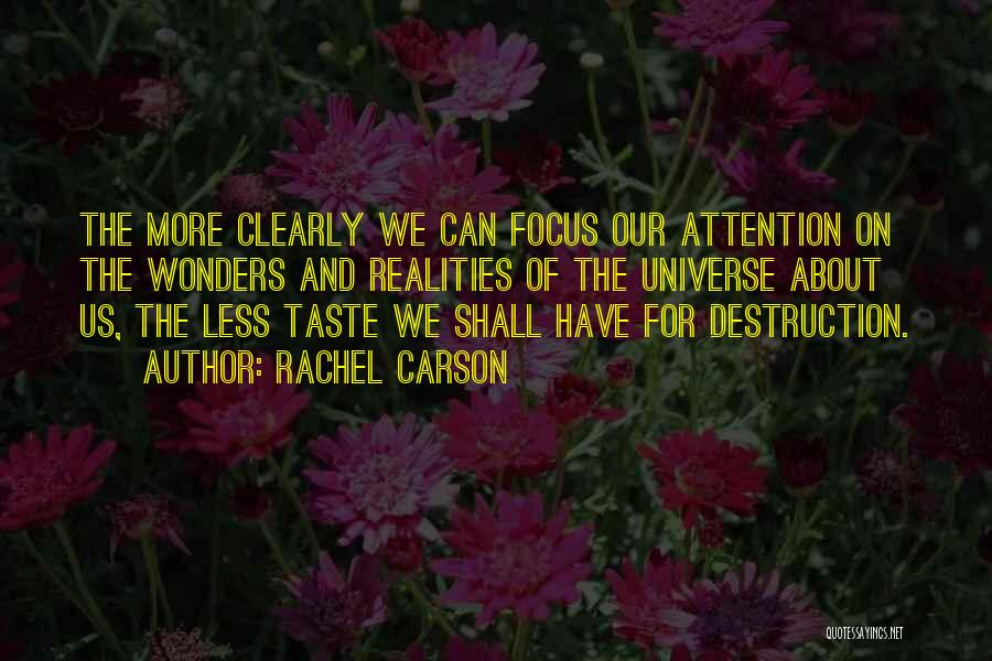 Addestra Quotes By Rachel Carson