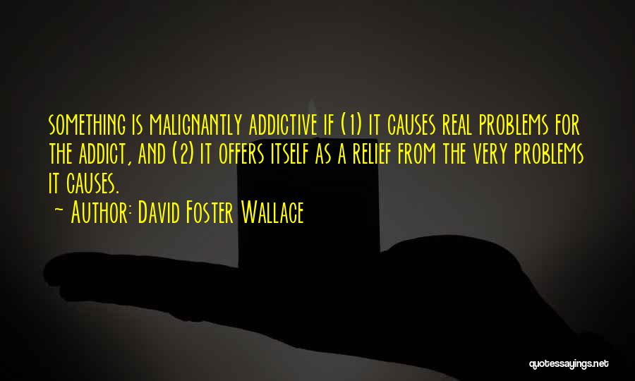 Addict Quotes By David Foster Wallace