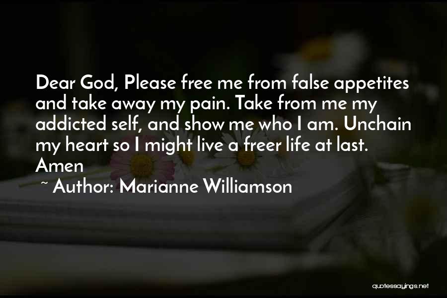 Addicted To Pain Quotes By Marianne Williamson