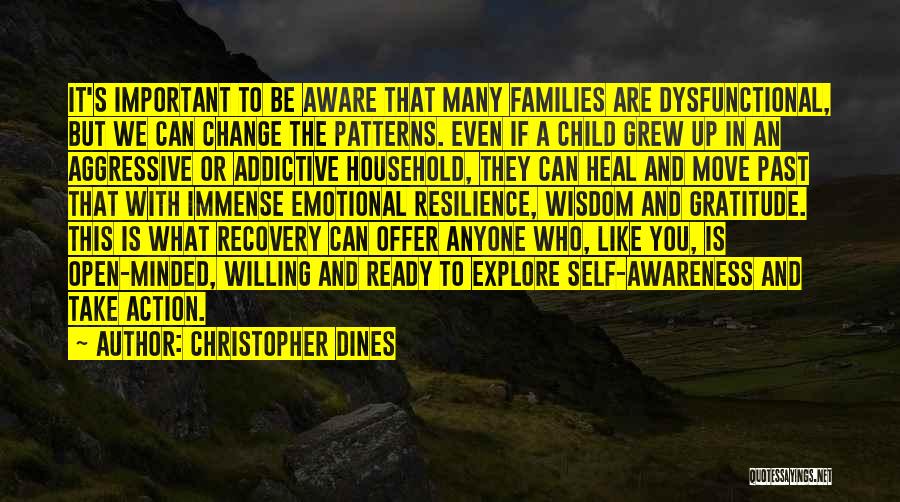 Addiction And Change Quotes By Christopher Dines