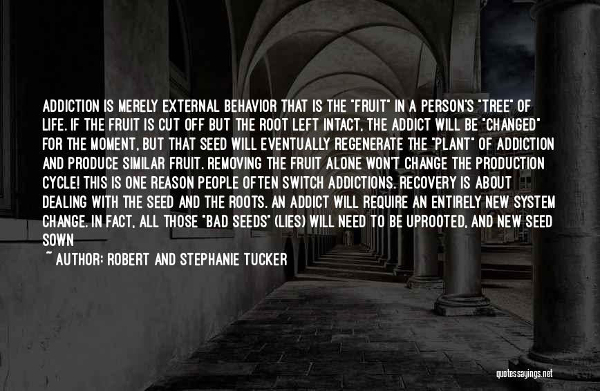 Addiction And Change Quotes By Robert And Stephanie Tucker