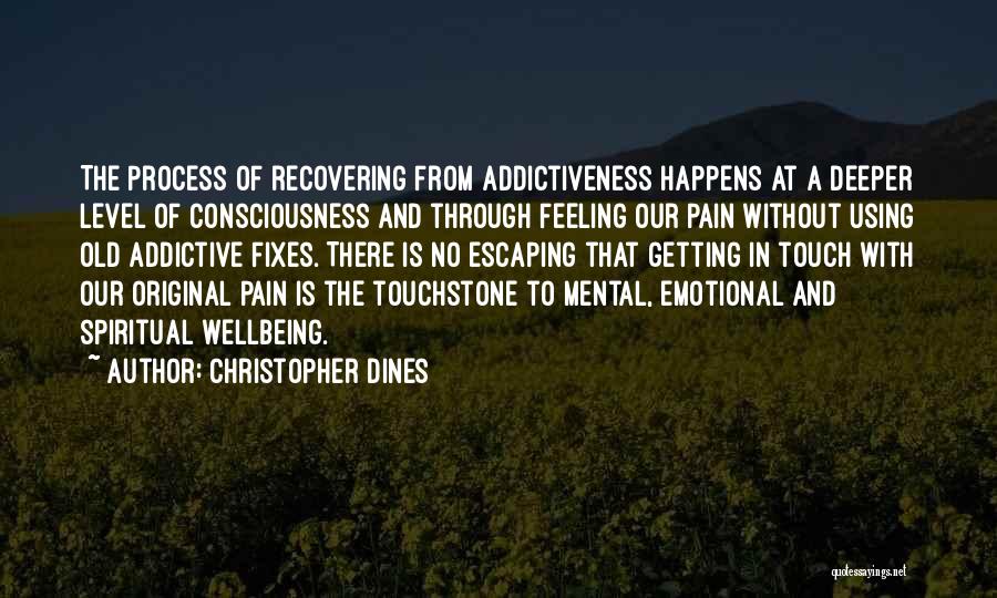 Addiction And Family Quotes By Christopher Dines