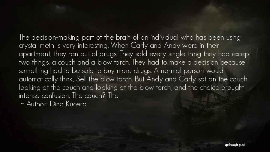 Addiction Drugs Quotes By Dina Kucera