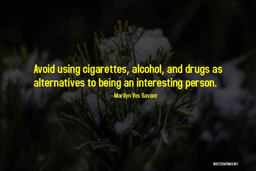 Addiction To Drugs And Alcohol Quotes By Marilyn Vos Savant