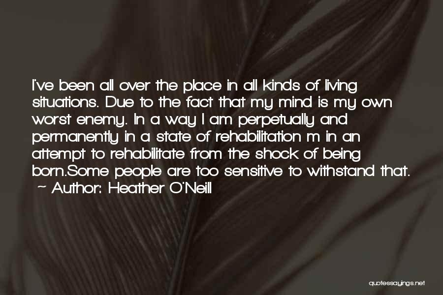 Addiction To Drugs Quotes By Heather O'Neill
