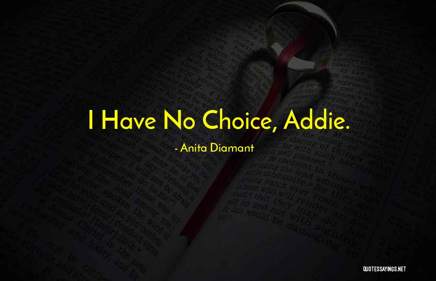 Addie Quotes By Anita Diamant