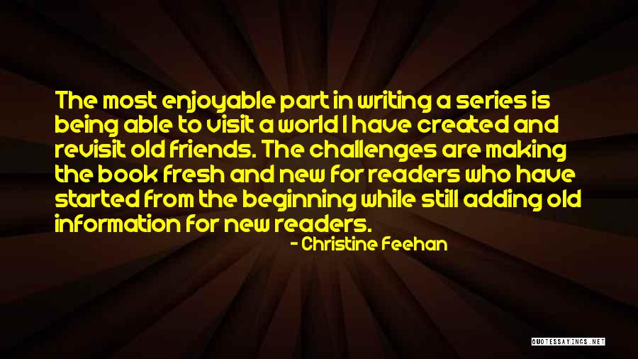 Adding Information In Quotes By Christine Feehan Adding Information In Quotes By Christine Feehan