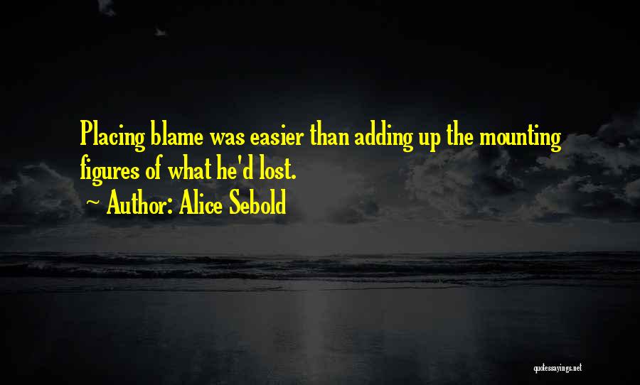 Adding Quotes By Alice Sebold