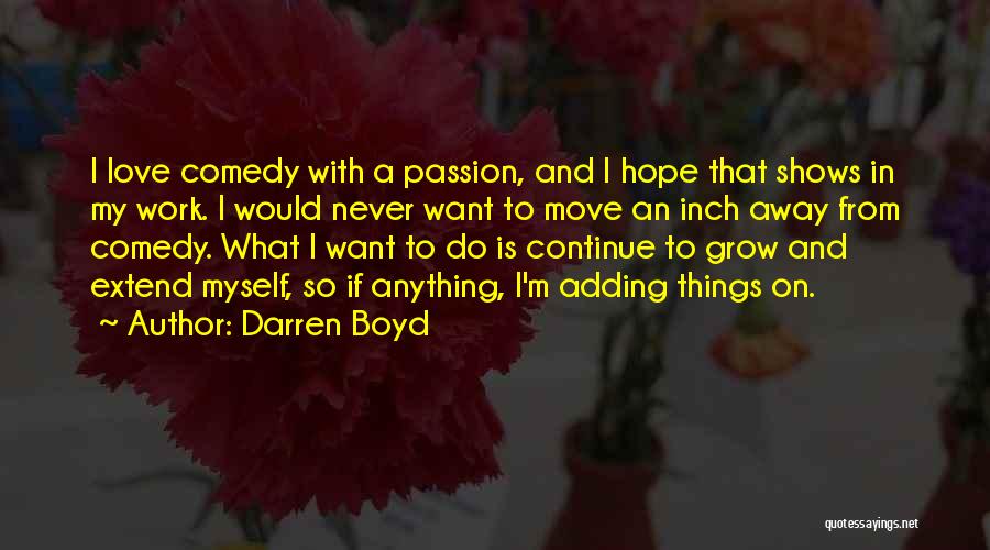 Adding Quotes By Darren Boyd