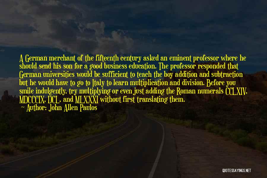 Adding Quotes By John Allen Paulos