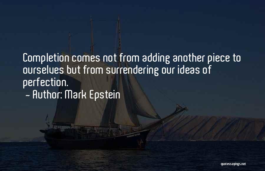 Adding Quotes By Mark Epstein