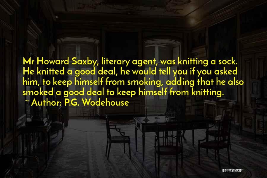 Adding Quotes By P.G. Wodehouse