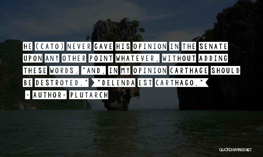 Adding Quotes By Plutarch