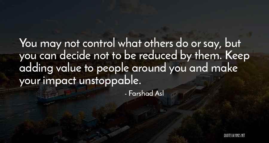 Adding Value Quotes By Farshad Asl Adding Value Quotes By Farshad Asl