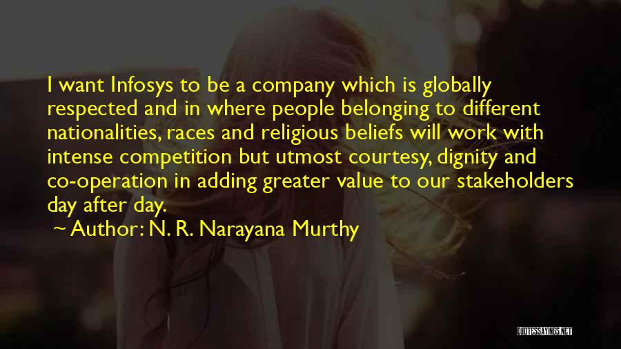 Adding Value To Others Quotes By N. R. Narayana Murthy
