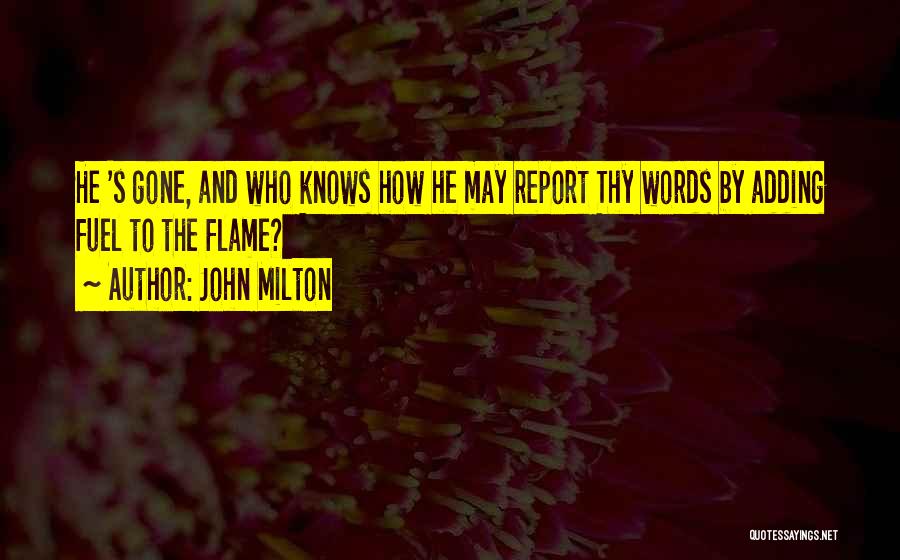 Adding Words In Quotes By John Milton