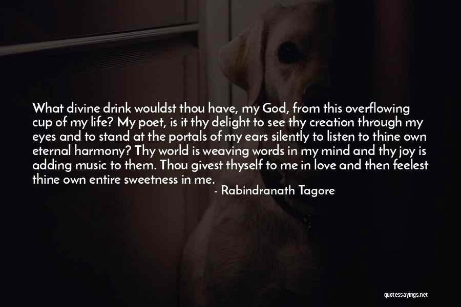 Adding Words In Quotes By Rabindranath Tagore