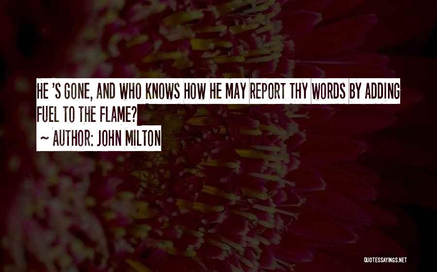 Adding Words Into Quotes By John Milton