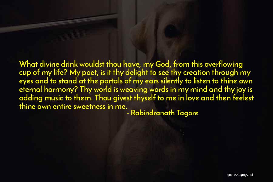 Adding Words Into Quotes By Rabindranath Tagore