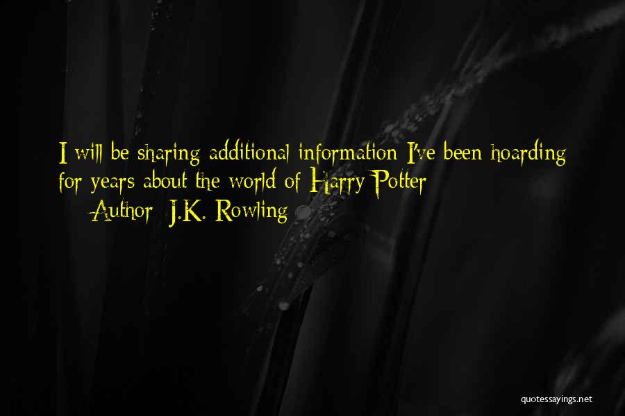 Additional Information Quotes By J.K. Rowling