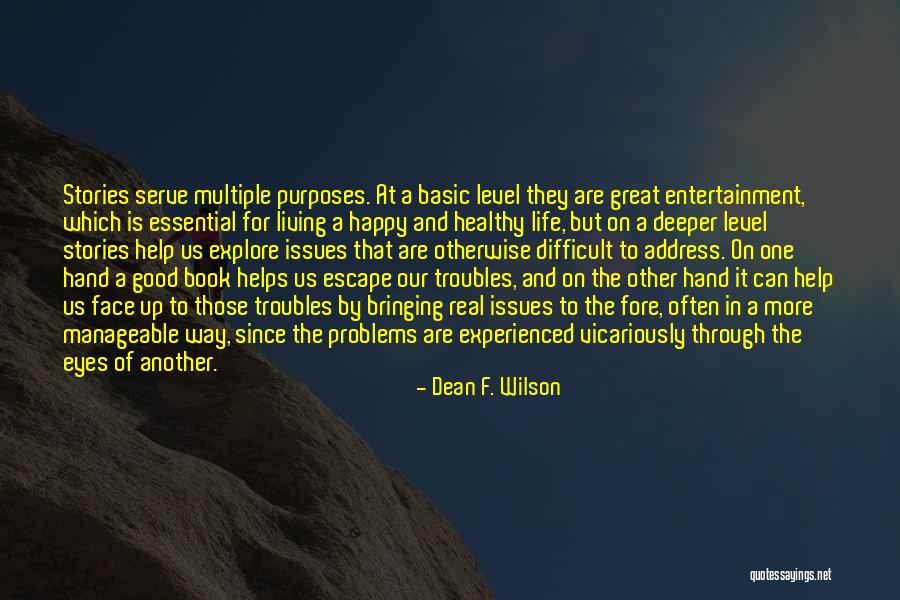 Address Books Quotes By Dean F. Wilson