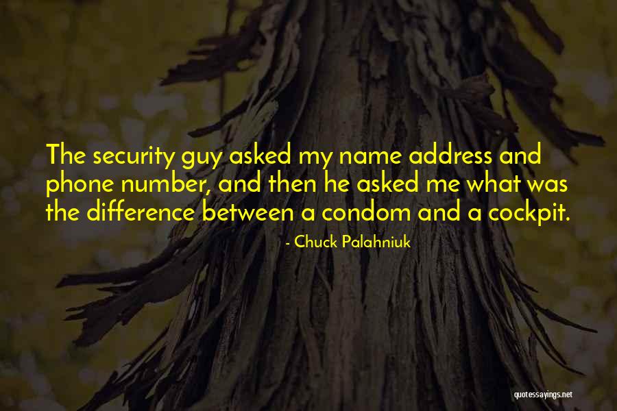 Address Quotes By Chuck Palahniuk