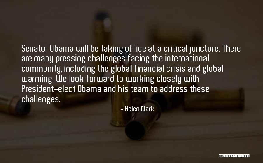 Address Quotes By Helen Clark