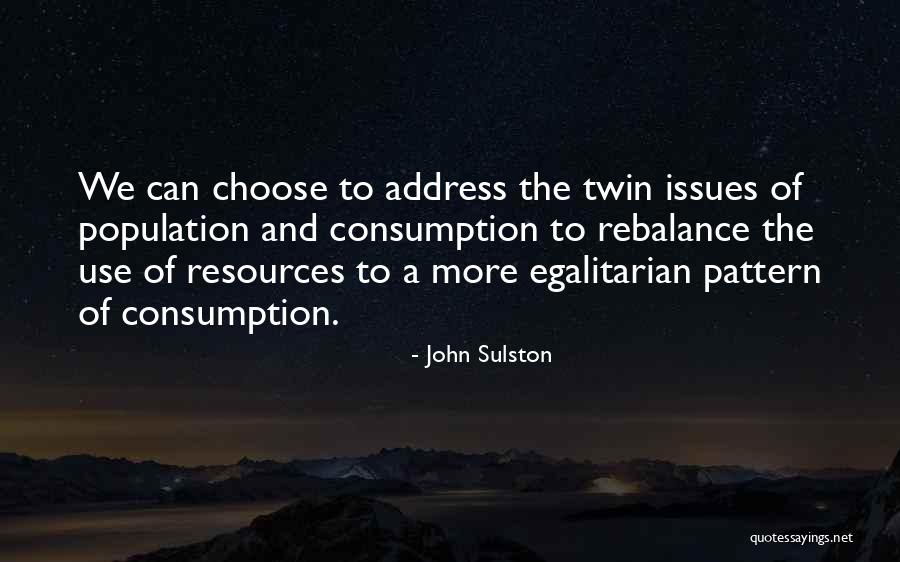 Address Quotes By John Sulston