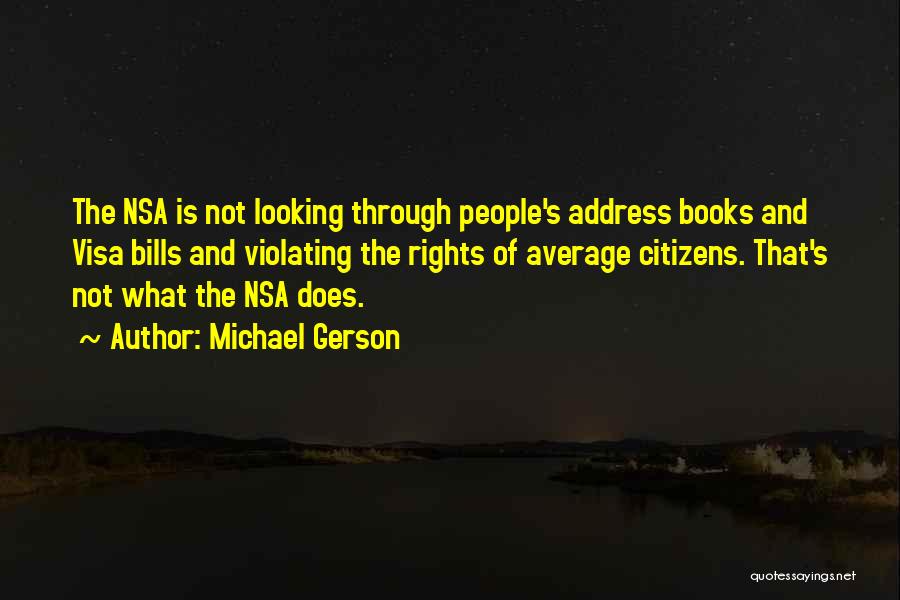 Address Quotes By Michael Gerson