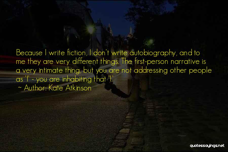 Addressing Quotes By Kate Atkinson