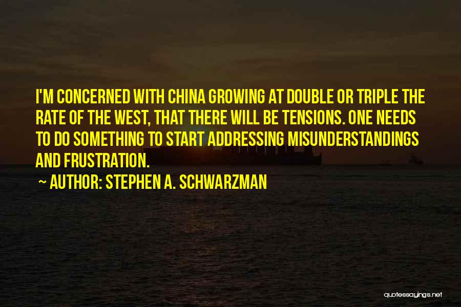 Addressing Quotes By Stephen A. Schwarzman