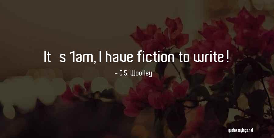 Addyson Williams Quotes By C.S. Woolley