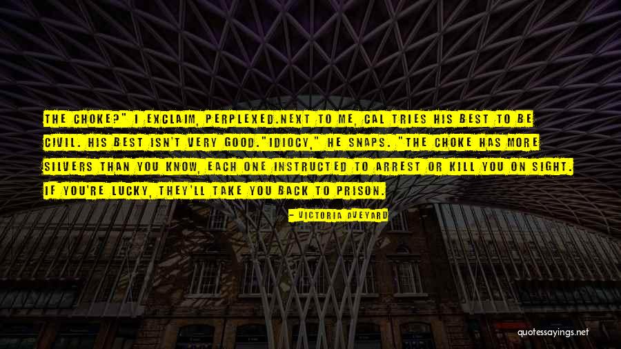 Adegbola Oluwatosin Quotes By Victoria Aveyard