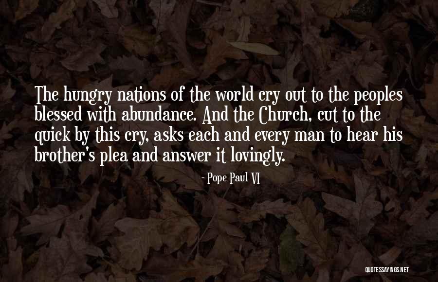 Adegboyega Adebayo Quotes By Pope Paul VI Adegboyega Adebayo Quotes By Pope Paul VI