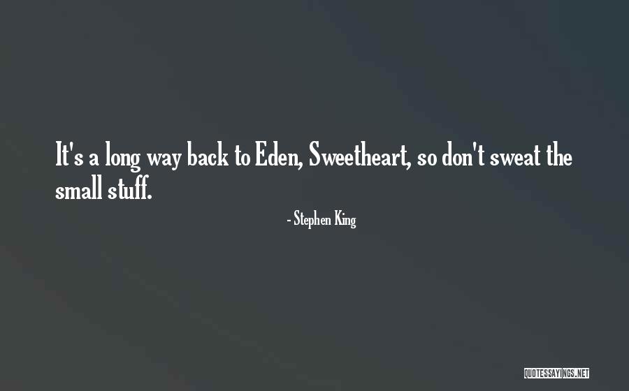 Adelaar Quotes By Stephen King