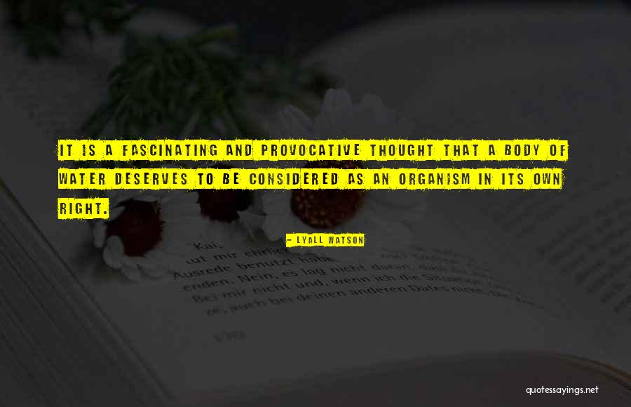 Adelbert Quotes By Lyall Watson Adelbert Quotes By Lyall Watson