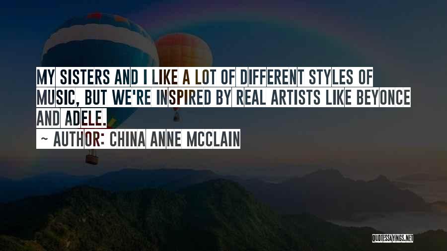 Adele's Music Quotes By China Anne McClain