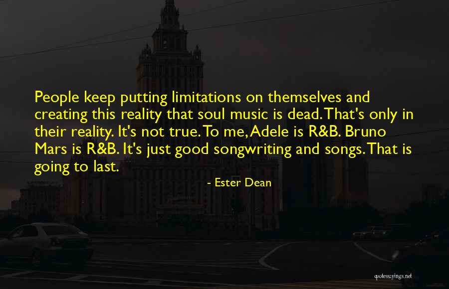 Adele's Songs Quotes By Ester Dean