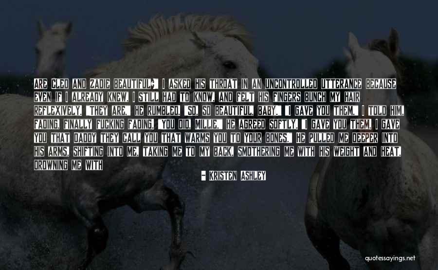 Ademilson Gamba Quotes By Kristen Ashley Ademilson Gamba Quotes By Kristen Ashley