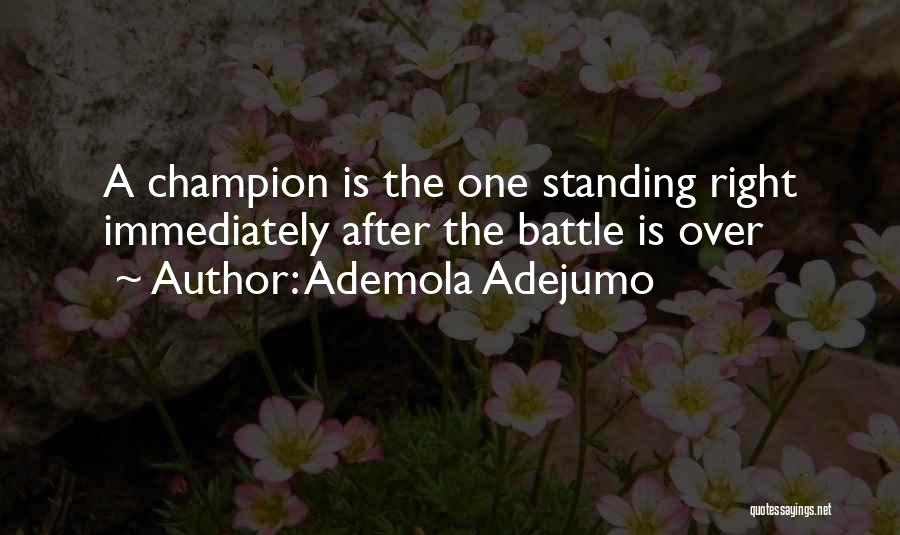 Ademola Adejumo Quotes 718035