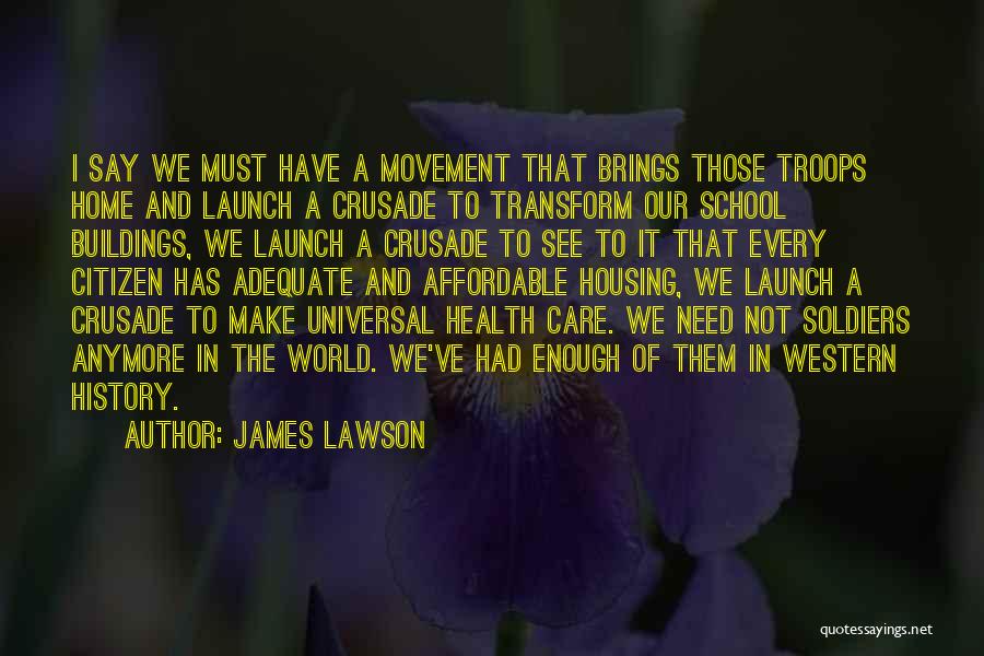 Adequate Housing Quotes By James Lawson