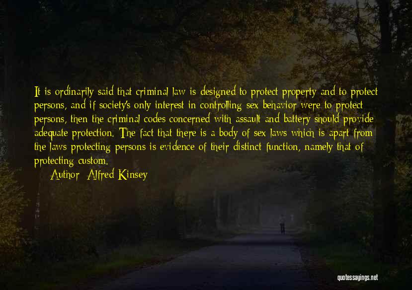 Adequate Quotes By Alfred Kinsey