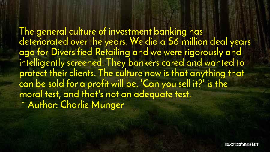 Adequate Quotes By Charlie Munger