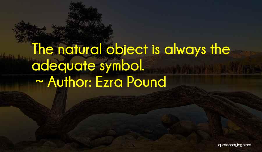 Adequate Quotes By Ezra Pound