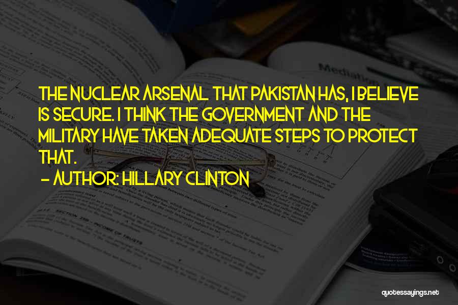 Adequate Quotes By Hillary Clinton