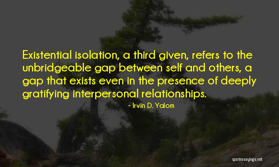 Adesola Thomas Quotes By Irvin D. Yalom Adesola Thomas Quotes By Irvin D. Yalom