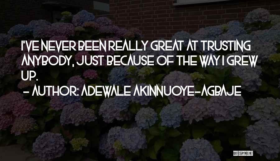 Adewale Akinnuoye-Agbaje Quotes 444389