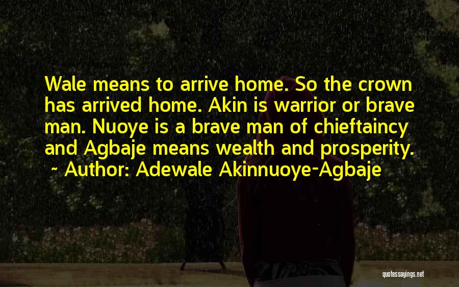 Adewale Akinnuoye-Agbaje Quotes 856322